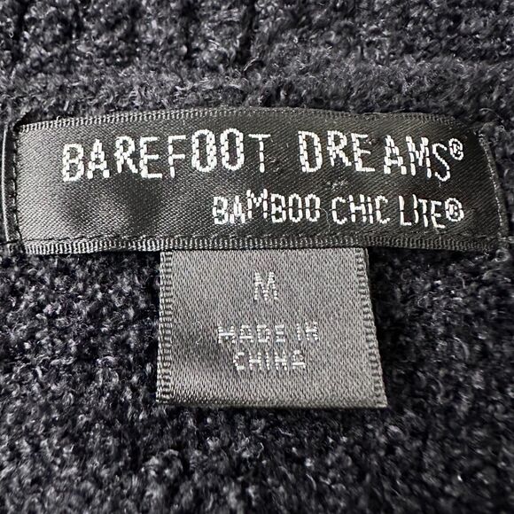 Barefoot Dreams Bamboo Chic Lite Circle Cardigan Sweater Womens Medium Dark Navy - Picture 6 of 10